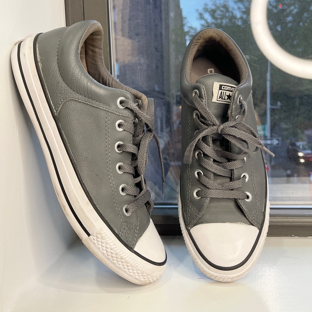 Converse Gray and White Men's Sneakers